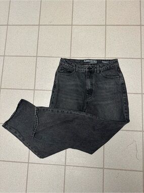 Black Straight-Leg Women's Jeans